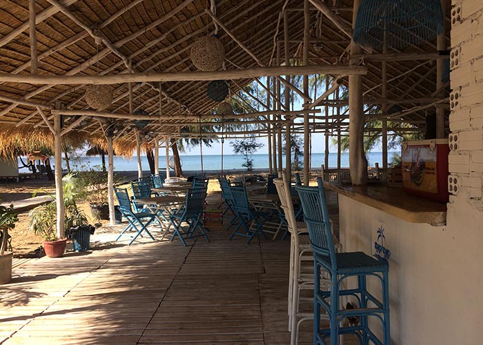 Kambodża Beach Bar