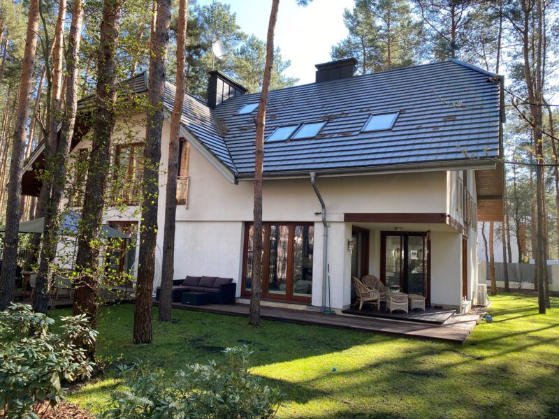 Dom jednorodzinny w Hornówku, dom jednorodzinny, Hornówek